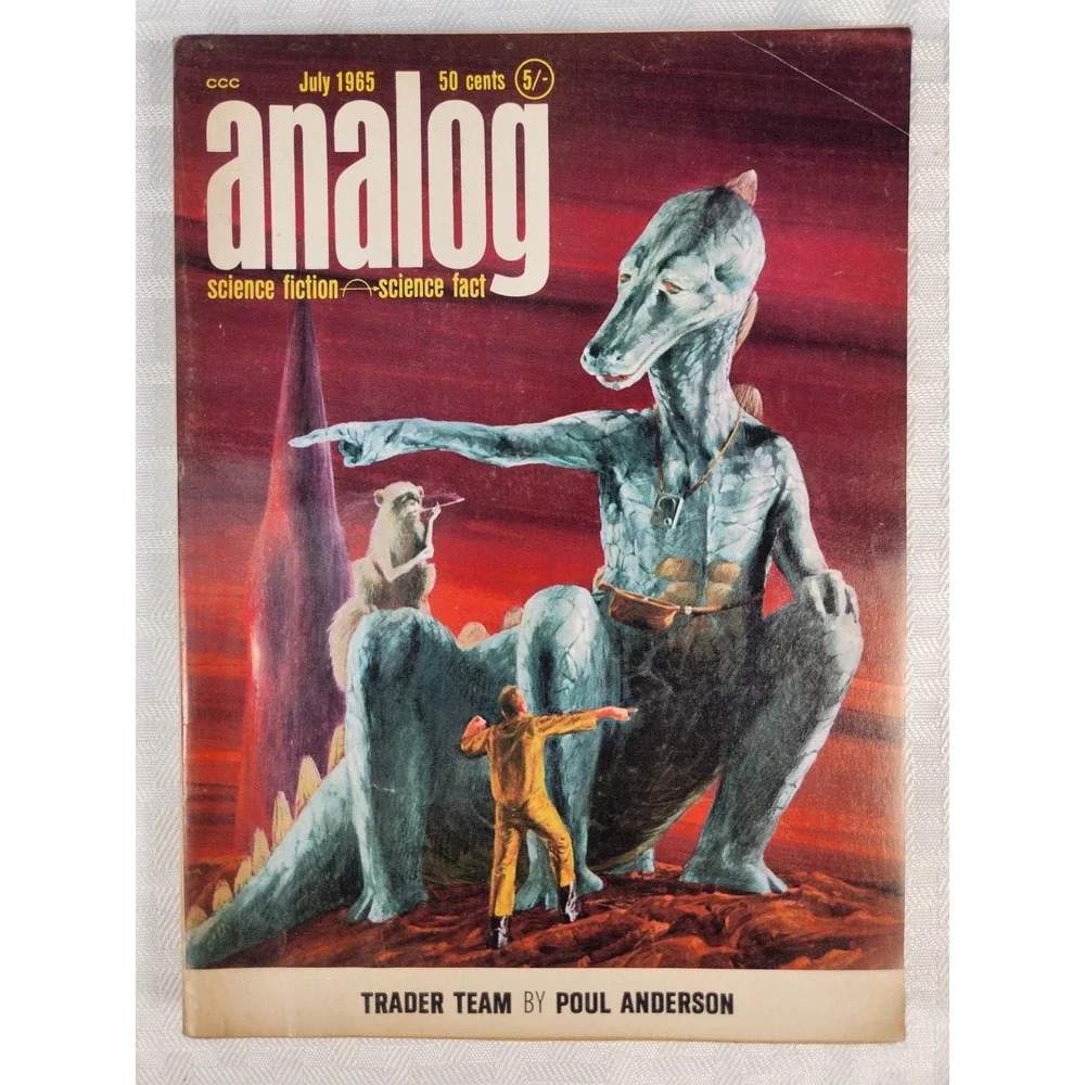 Analog Science Fact & Science Fiction – July 1965 Sci-fi Vintage Advertising